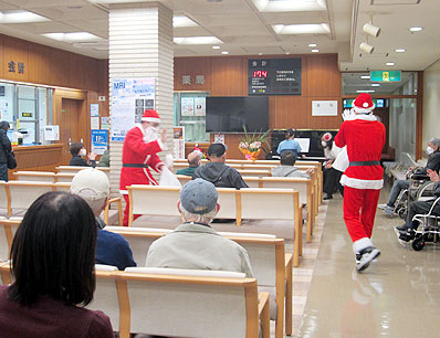 クリスマスイベントの写真