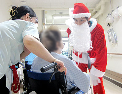 クリスマスイベントの写真