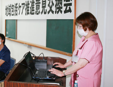 地域包括ケア推進意見交換会の写真